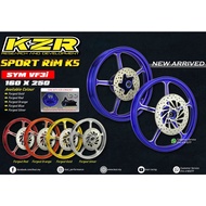 KZR KOZI SYM VF3I 185  K5 Sport Rim 1.60 x 2.50 -17INCH / Rear Sprocket & Hub use Yamaha LC135