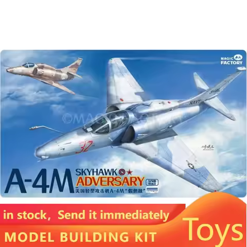 Magic Factory 5005 1/48 Aircraft Plastic Scale Model Kit A-4M Skyhawk "Adversary"
