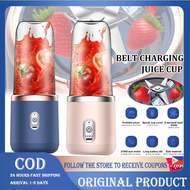2-Cups Mini Original HYUNDAI Juicer blender bottle 400ml mini Portable Blender 4 Blade high speed Fr