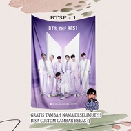 UNGU Bts purple - bts purple - bts purple blanket - custom bts purple blanket - handsome blanket - a