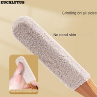 EUCALYTUSS Foot Sander, Silicon Carbide Bamboo Foot Rasp,  Non Slip 360° Foot Scrubber For Feet