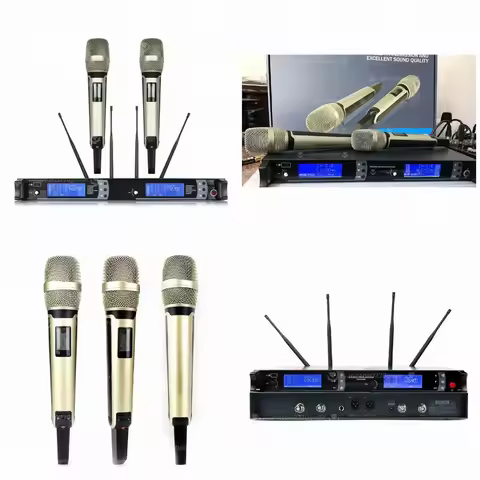 SKM9000 Professional Cordless Handheld Wireless Microphone Dynamic Vocal Mic Compatible