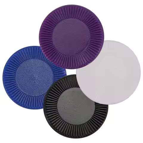 A08P-400 Pieces Plastic Poker Chips Game Chips 4 Colors Counter Card For Game Playing Counting Bingo