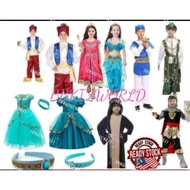Arabian Costume,Jasmine,Aladdin,Little Warrior Cosplay Kids