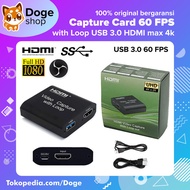 Hdmi Video Capture Card With Loop Usb 3.0 (Alt. Elgato Hd60S Ezcap)