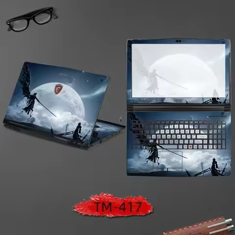 3PCS Skin Sticker Cover Case Film For MSI GF66 GP76 GE76 GP66 GE66 GE65 GS66 GL75 GT70 GP65 GL65 GP7