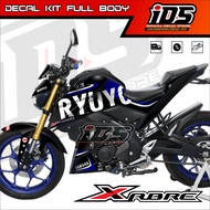 Decal XABRE Full Body Stiker XABRE Full Body Dekal XABRE Ryuyo