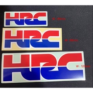 Genuine Honda HRC 65mm Sticker 85mm. 120mm. Original 65mm 85mm 120mm