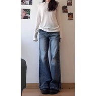 324Y2k Quần Jeans cho Phụ Nữ Phong Cách Shoujo Quần Denim Nữ Quần Jeans Thấp Quần Xuân Nữ Jean Coque