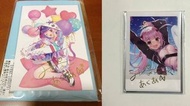 [現貨] HOLOLIVE 湊阿庫婭 生日紀念2021 複製簽名 生日紀念2022 明信片 即影即有風卡片