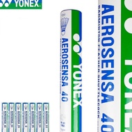 Originial 12pcs/Tube YONEX Badminton Shuttle Collection AS 40