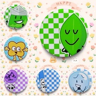 Cartoon B-BFDI Anime Button Pin Handmade Brooch For Clothes Cartoon Badge Backpack Decoration Jewelr