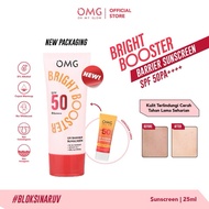 OMG Sunscreen spf 50 PA++ Omg bright booster moisturizer cream Omg Moisturizer gel Panthenol + Ceram
