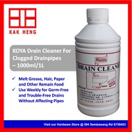 KOYA Drain Cleaner To Effectively Clear Clogged Drain Pipes 1000ML/1L
