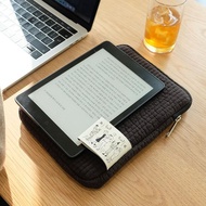 絎縫 iPad 收納包 (Mini/ 11吋) (自然黑)