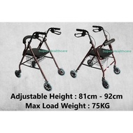 MER'S WR914 Aluminum Walker Rollator