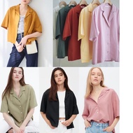 Uniqlo Linen Blend Shirt
