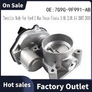 7G9G-9F991-AB New Throttle Body for  C-Max Focus Fiesta 1.8L 2.0L L4 2007-2011 7G9G9F991AB