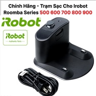 Chính hãng: dock đế trạm sạc tự động cho iRobot Roomba đầu 5 6 7 8 9 i7 e5 s9 j7 plus hàng zin