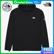 The North Face Official Nm5Ps08A Mens Merapi Peak Long Sleeve Hoodie Black