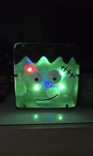 （中古）巫師帽 Wizard hat 科學怪人 Frankenstein 萬聖節 Halloween 燈飾