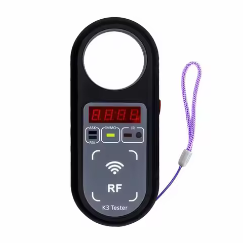 K3 Tester Remote Key Frequency 100-999MHz Tester With Display 100-999MHz Infrared Signal ASK FSK Det