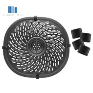 Air Fryer Pan Replacement Grill Pan Fit for Power Dash Chefman, COSORI,NUWAVE Air Fryers,Air Fryer Grill Plate