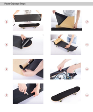 83x24cm Four-wheel Skateboard Anti-slip Cloth Longboard OS780 Sandpaper Scooter Grip Tape Deck Electric Skateboard Sandpaper