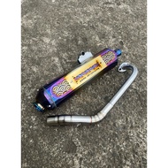 Standard racing exhaust for nmax, aerox, vario, pcx, lexi, av, scoopy, mio, beat, stylo, fazio, fila