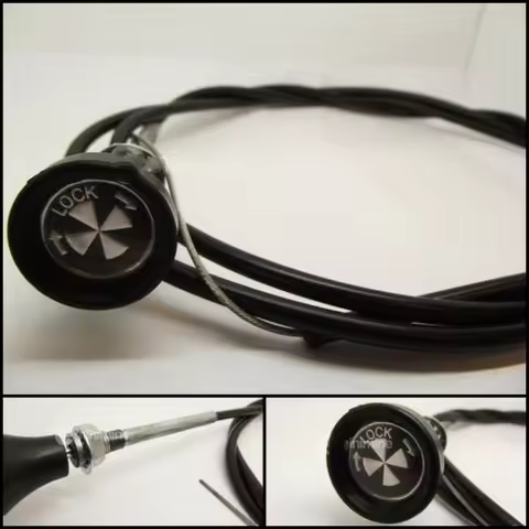 1Pcs Universal Classic Car Choke Cable Pull Twist Lock 60" Long Mini Kit Car BMC Motorcycle Motocros
