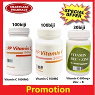 PP Pahang Pharmacy Vitamin C 1000MG /500MG/ 600MG