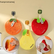 hanpromanwj Fruit Hand Towel Kitchen Absorbent Cleaning Cloth Soft Bath Hanging Towels Kids Bathroom