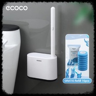 Disposable Toilet Brush Ecoco - Multifunctional silicone toilet Brush for bathroom toilet cleaner