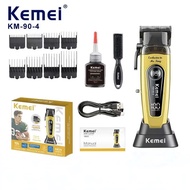 Tông đơ cắt tóc kemei km-90-4động cơ không chổi thancông suất 10W - TA044