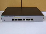 【 大胖電腦 】HPE 慧與 JL383A 交換器/OfficeConnect 1920S 8G PPoE+(65W)