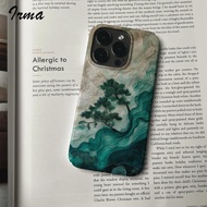 Spruce Green Tree Mobile Phone Case For IPhone16 Pro 15 14 Plus 13 12 11 ProMax X XS XSMAX XR 7 8 Pl