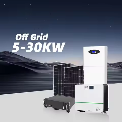 3KW 5KW 10KW Complete off Grid Solar Panel System Home Solar Energy System MPPT Controller Lithium I