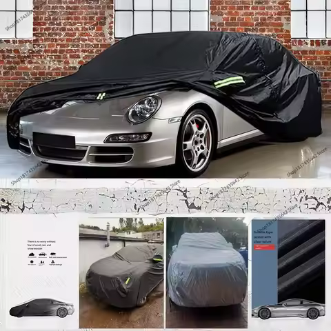 Waterproof Car Covers fit for Porsche 911 Carrera 4S/Turbo/Carrera for Rain Snowproof UV Windproof P