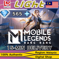ML 500+65 Diamonds Top-Up Mobile Legends: Bang Bang Diamonds MY✨Malaysia Fast arrival/LIGHTING Game