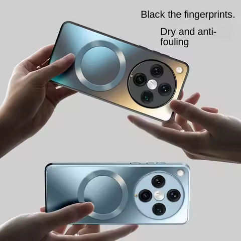 For OPPO Find Find X8 Pro Case Hard Matte Magnetic Wireless Charging MagSafe Protective Back Cover F