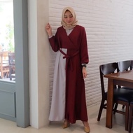 VELOVE MAXI Baju Gamis Wanita Terbaru 2020 Dress Wanita Elegant Trendy