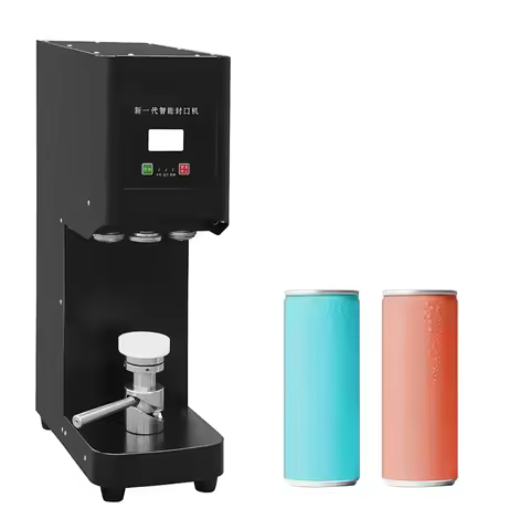 Hot SalesSemi Automatic Can Sealing Machine Semi Auto PET Bottle Can Sealer Sealing Machine Pop Can 