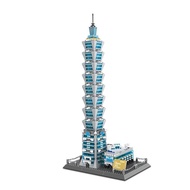Cool High China Taipei 101 Building Domestic Small Particle Building Blocks Building Blocks Ornament