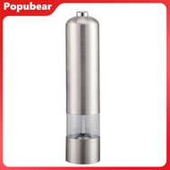Pepper Grinder Battery Powered Electric Salt Grinder Adjustable Coarseness Pepper Mill for Home Kitc