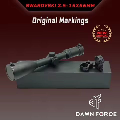 Swarovski 2.5-15X56mm Optics Riflescope 30mm Scope And Mount