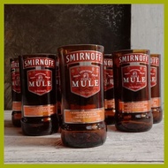 ↂ ☑ ⚛ 2 Pcs. Smirnoff Vodka Mule Bottle to Glass