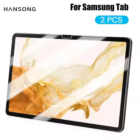2Pcs Tempered Glass Film For Samsung Galaxy Tab S8 S7 S6 S6 Lite S5E S4 A8 A7 A7 Lite A 8.0 10.1 10.