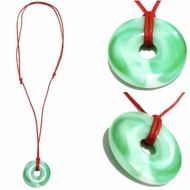 [Pay On Delivery] JADE DONUT PENDANT NECKLACE