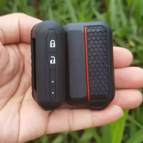 Silicone Key Cover Suitable for Starline E90 E60 E91 E61 E63 E65 E85 E92 E95 E96 Car Anti-theft LCD 