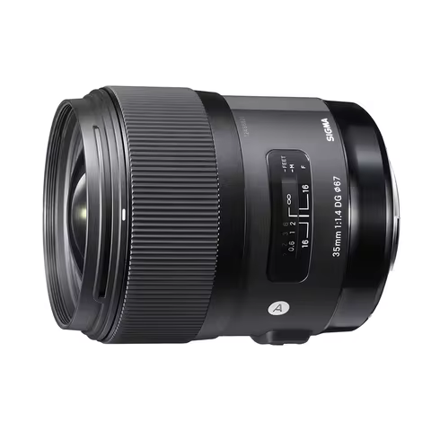 Sigma 35mm F1.4 DG HSM Art Full Frame Prime Digital SLR Camera Lens for Canon 6DII 5D IV Sony A7 III